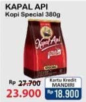 Promo Harga Kapal Api Kopi Bubuk Special 380 gr - Alfamart