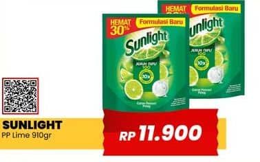 Promo Harga Sunlight Pencuci Piring Jeruk Nipis 100 910 ml - Yogya