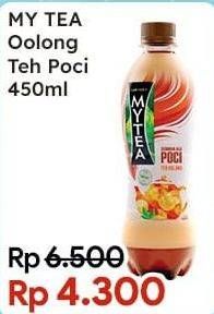 Promo Harga My Tea Minuman Teh Poci Oolong 450 ml - Indomaret
