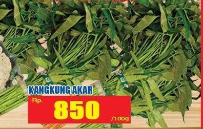 Promo Harga Kangkung Akar per 100 gr - Hari Hari