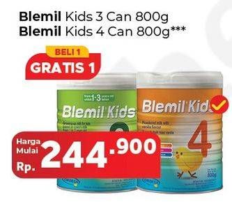 Promo Harga BLEMIL Kids 4 / Kids 3 800 gr - Carrefour