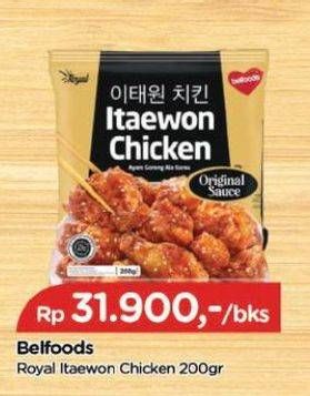 Promo Harga Belfoods Royal Ayam Goreng Ala Korea Itaewon Chicken 200 gr - TIP TOP