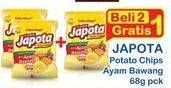 Promo Harga JAPOTA Potato Chips Ayam Bawang 68 gr - Indomaret