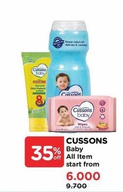 Promo Harga Cussons Baby Produk  - Watsons
