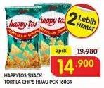 Promo Harga HAPPY TOS Tortilla Chips per 2 pouch 160 gr - Superindo