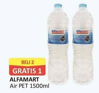 Promo Harga ALFAMART Air Mineral per 2 botol 1500 ml - Alfamart