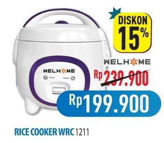 Promo Harga Welhome WRC-1211  - Hypermart