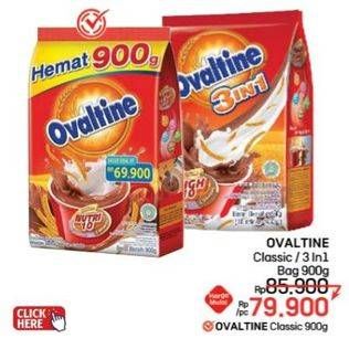 Promo Harga Ovaltine Classic/3In1  - LotteMart