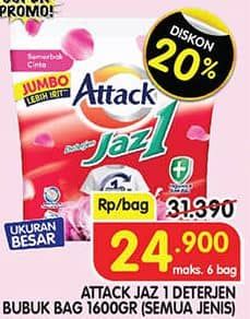 Attack Jaz1 Detergent Powder