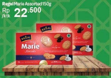 Promo Harga REGAL Assorted Biscuit 150 gr - Carrefour