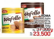 Promo Harga Roma Wafello Butter Caramel, Choco Blast 287 gr - LotteMart