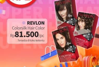 Revlon Colorsilk  Harga Promo Rp81.500, Tambah Rp. 1.000 Dapat 2 Pcs, Toko Tertentu