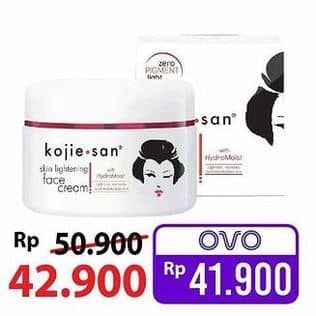 Promo Harga Kojie San Face Lightening Cream 30 gr - Alfamart