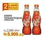 Promo Harga SOSRO Teh Botol Original 350 ml - Indomaret