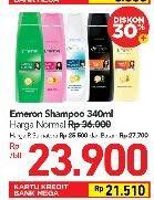 Promo Harga EMERON Shampoo 340 ml - Carrefour