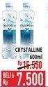 Promo Harga CRYSTALLINE Air Mineral per 6 botol 600 ml - Hypermart