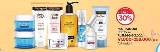 Promo Harga Neutrogena Skin Care Product  - Guardian