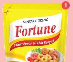 Promo Harga FORTUNE Minyak Goreng 1 ltr - LotteMart