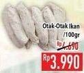 Promo Harga Otak-otak Ikan per 100 gr - Hypermart