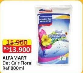Promo Harga ALFAMART Detergen Cair Floral 800 ml - Alfamart