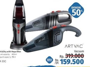Promo Harga ARTVAC Vacuum Cleaner  - LotteMart