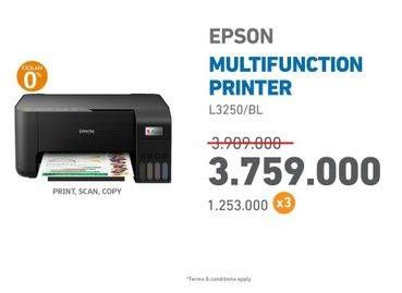 Promo Harga EPSON Multifunction Printer L3250  - Electronic City