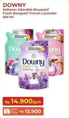 Promo Harga DOWNY Premium Parfum Adorable Bouquet, French Lavender, Fresh Bouquet 550 ml - Indomaret