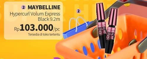 Promo Harga Maybelline Hypercurl Volum Express 9 ml - Guardian