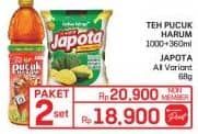Promo Harga Teh Pucuk Harum, Japota  - LotteMart