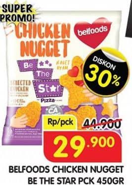 Promo Harga Belfoods Nugget Be The Star 450 gr - Superindo