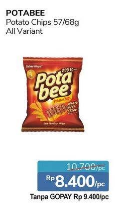 Promo Harga POTABEE Snack Potato Chips  - Alfamidi