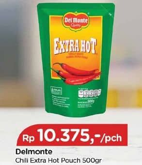 Promo Harga Del Monte Sauce Extra Hot Chilli 500 gr - TIP TOP