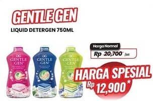 Promo Harga Gentle Gen Deterjen 750 ml - Carrefour
