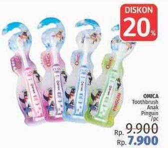 Promo Harga OMICA Toothbrush Anak Pinguin  - LotteMart