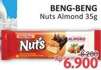 Promo Harga Beng-beng Wafer Nuts Almond 35 gr - Alfamidi
