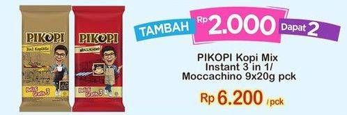 PIKOPI Kopi Mix Instant 3 in 1/ Moccachino 9x20g pck
