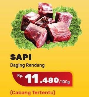 Promo Harga Daging Rendang Sapi per 100 gr - Yogya