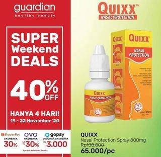 Promo Harga QUIXX Nasal Protection  - Guardian