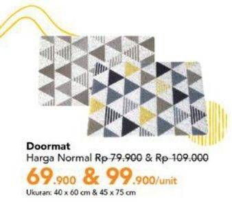 Promo Harga Keset  - Carrefour