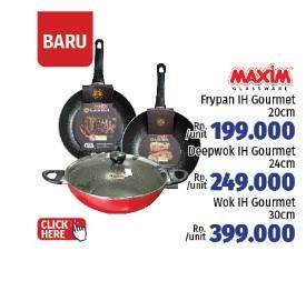Promo Harga Maxim Deepwok IH Gourmet 24 Cm  - LotteMart