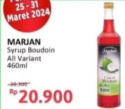 Marjan Syrup Boudoin