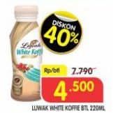 Promo Harga Luwak White Koffie Ready To Drink 220 ml - Superindo