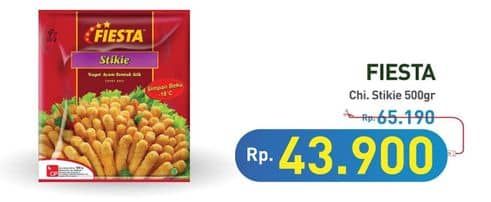 Promo Harga Fiesta Naget Stikie 500 gr - Hypermart