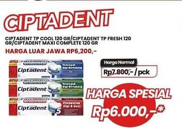 Promo Harga Ciptadent Pasta Gigi  - Carrefour