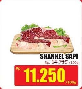 Promo Harga Daging Sengkel (Shankle) per 100 gr - Hari Hari