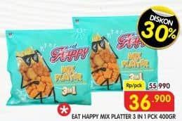 Promo Harga Eat Happy Mix Plater 3in1 400 gr - Superindo