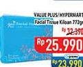 Promo Harga Value Plus Facial Tissue 772 gr - Hypermart