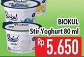 Promo Harga BIOKUL Set Yogurt 80 ml - Hypermart