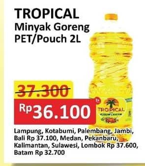 Promo Harga Tropical Minyak Goreng  - Alfamart