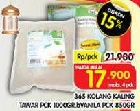 Promo Harga 365 Kolang-Kaling Tawar, Vanila 850 gr - Superindo